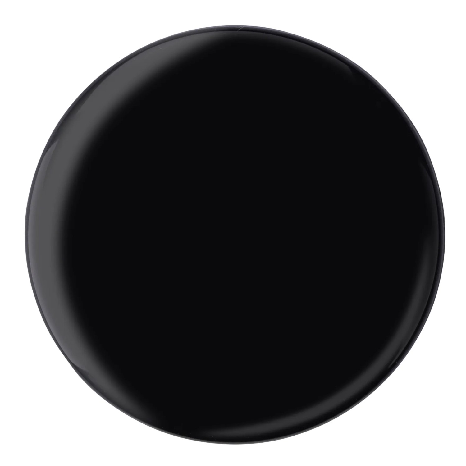 Fackelmann Waschbecken-Rosette, Ø 25mm, Schwarz, für Gussbecken.