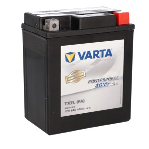 Varta MoBa Batterie 6 Ah Powersports Active AGM für Motorräder, Quads und mehr.