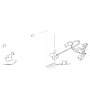 Illustration einer baliv Duschkabinen Seitenwand DUK-90.30W, 90x190 cm, Chrom.