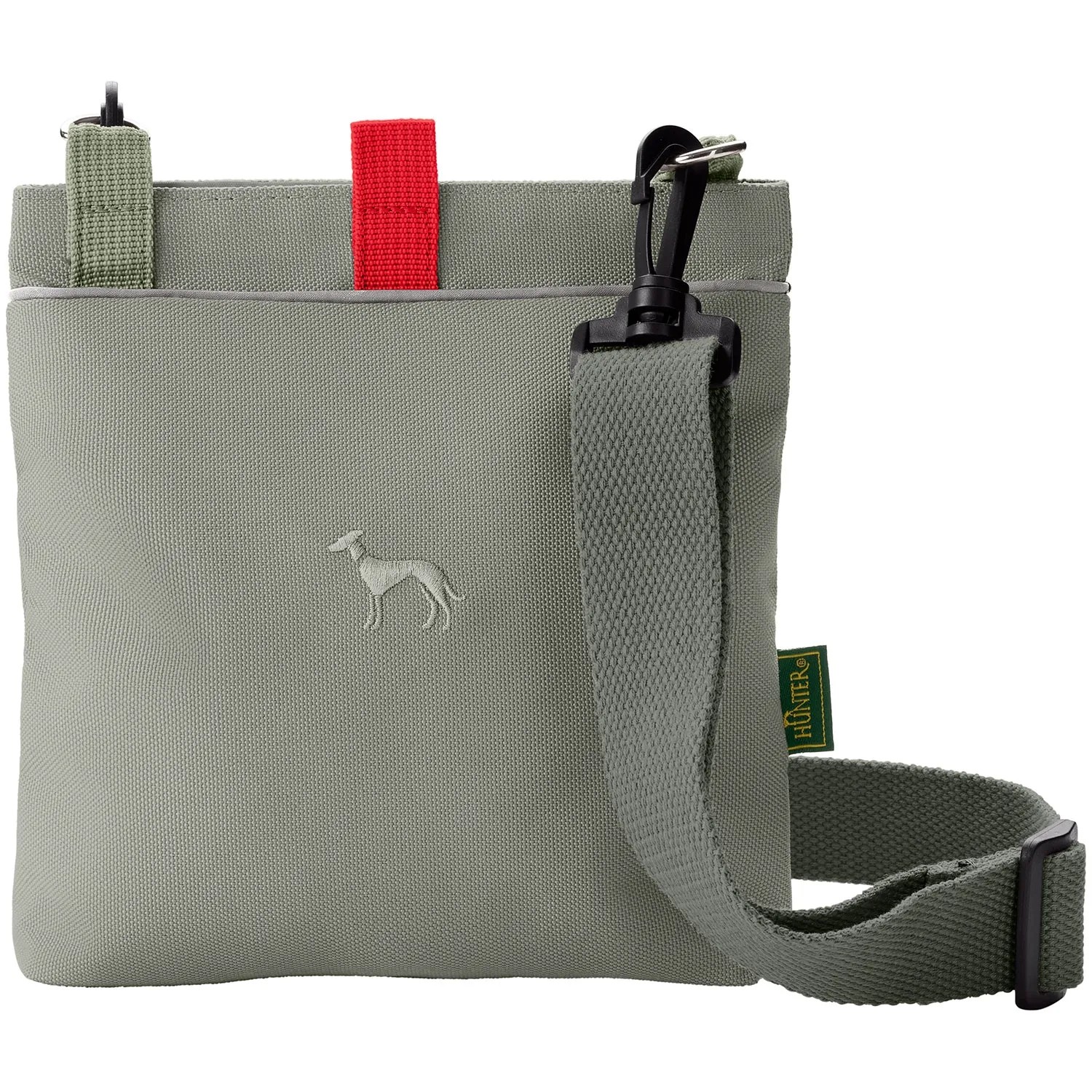 Hunter Umhänge-Snackbeutel Alva Grau