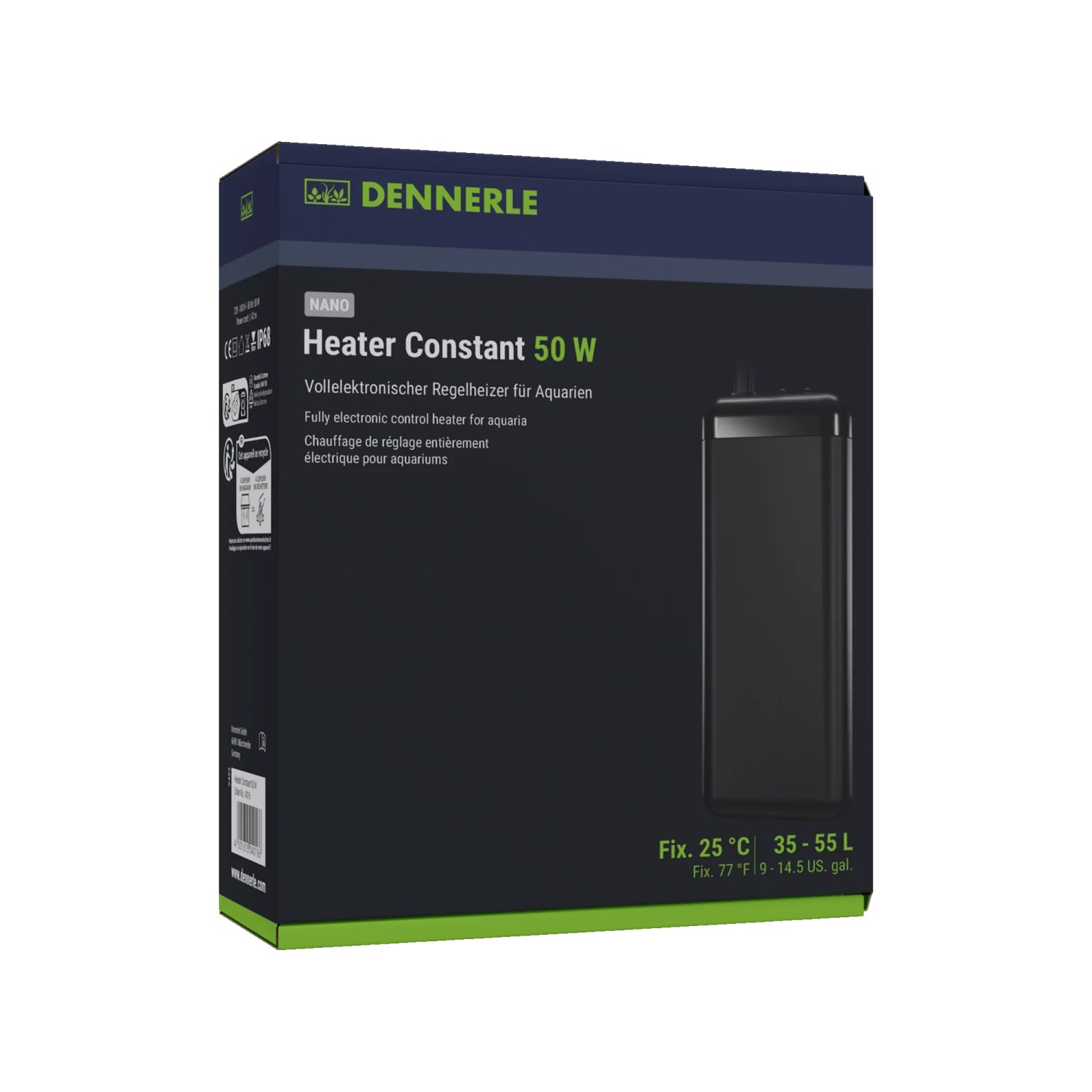 Dennerle Aquarienheizung Heater Constant 50 W