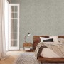 Beige Marburg Vliestapete GZSZ mit Zebra-Streifen im Schlafzimmer.