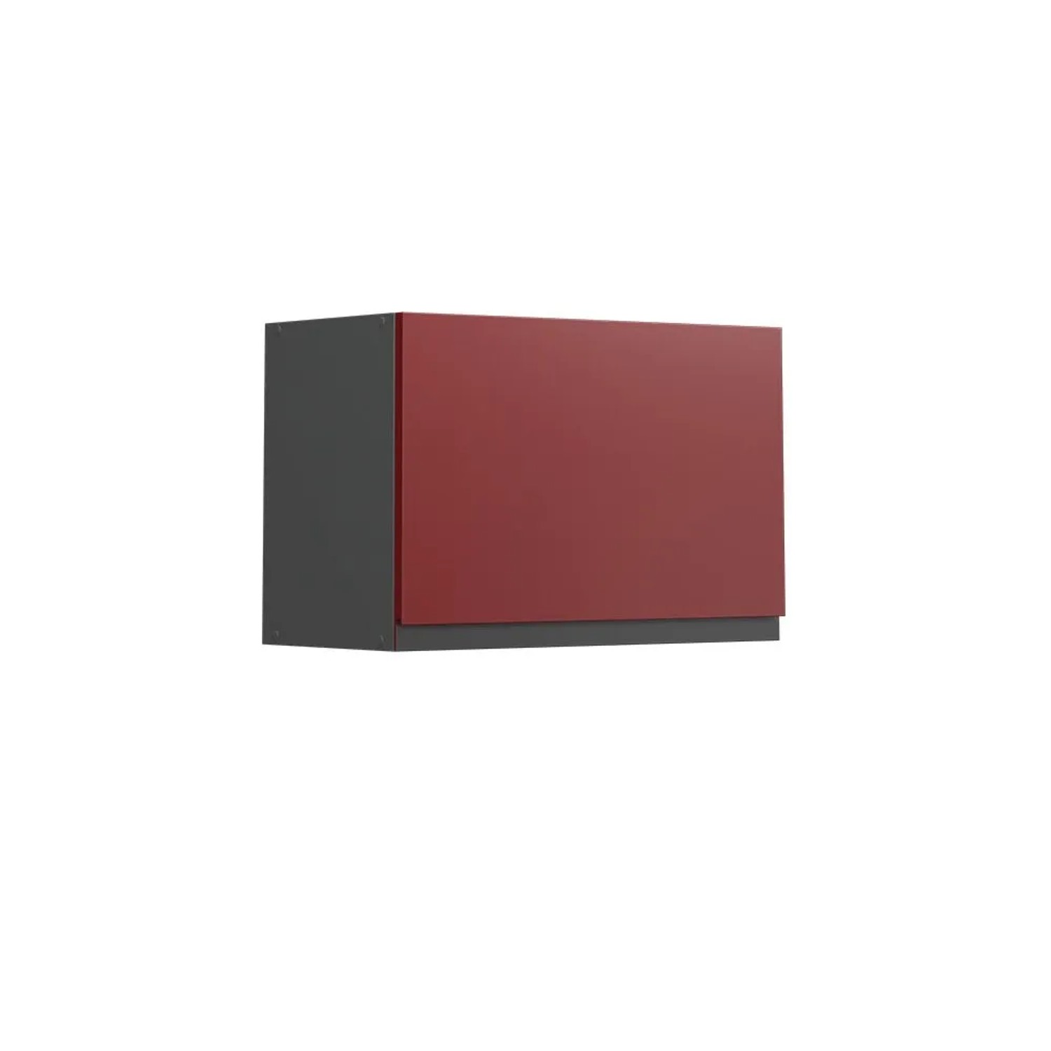 Vicco Hängeschrank R-Line Hängender Küchenschrank Rot Anthrazit 60 cm J-Shape Flach