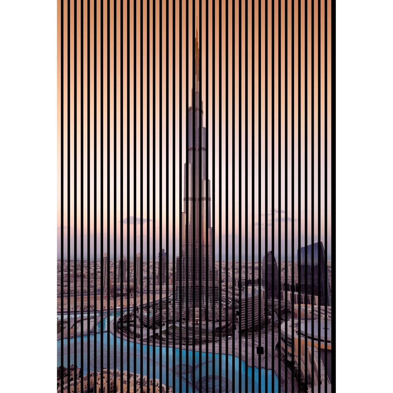 FN Acustico Akustikplatte Dubai 1 PET u. MDF Foliert 1.693 x 19 x 2.400 mm