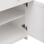 PXloue Sideboard Küchenschrank mit 4 Türen 3 Schubladen fur Wohnzimmer_8