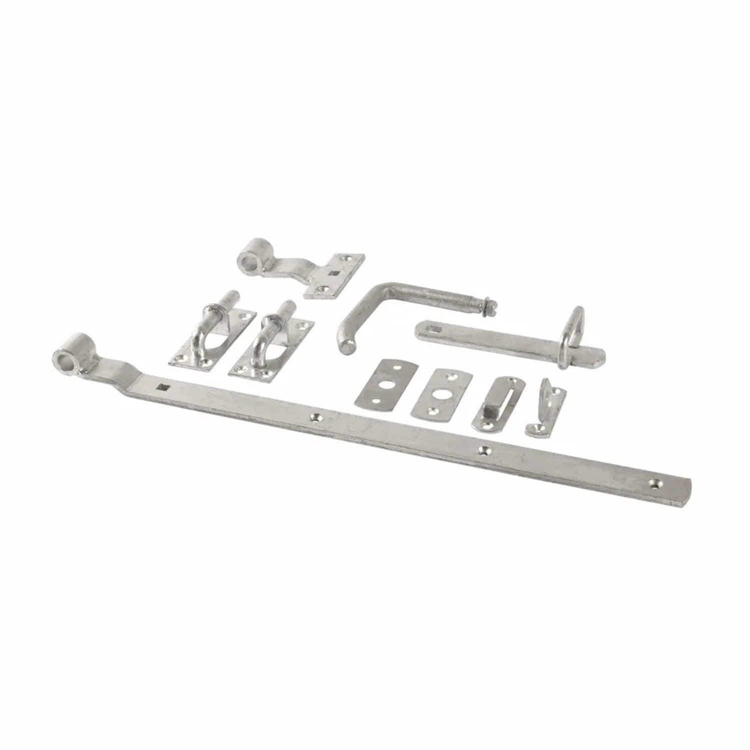 Beschläge für Gartentor Silence: Scharniere, Riegel und Zubehör für Holztore.