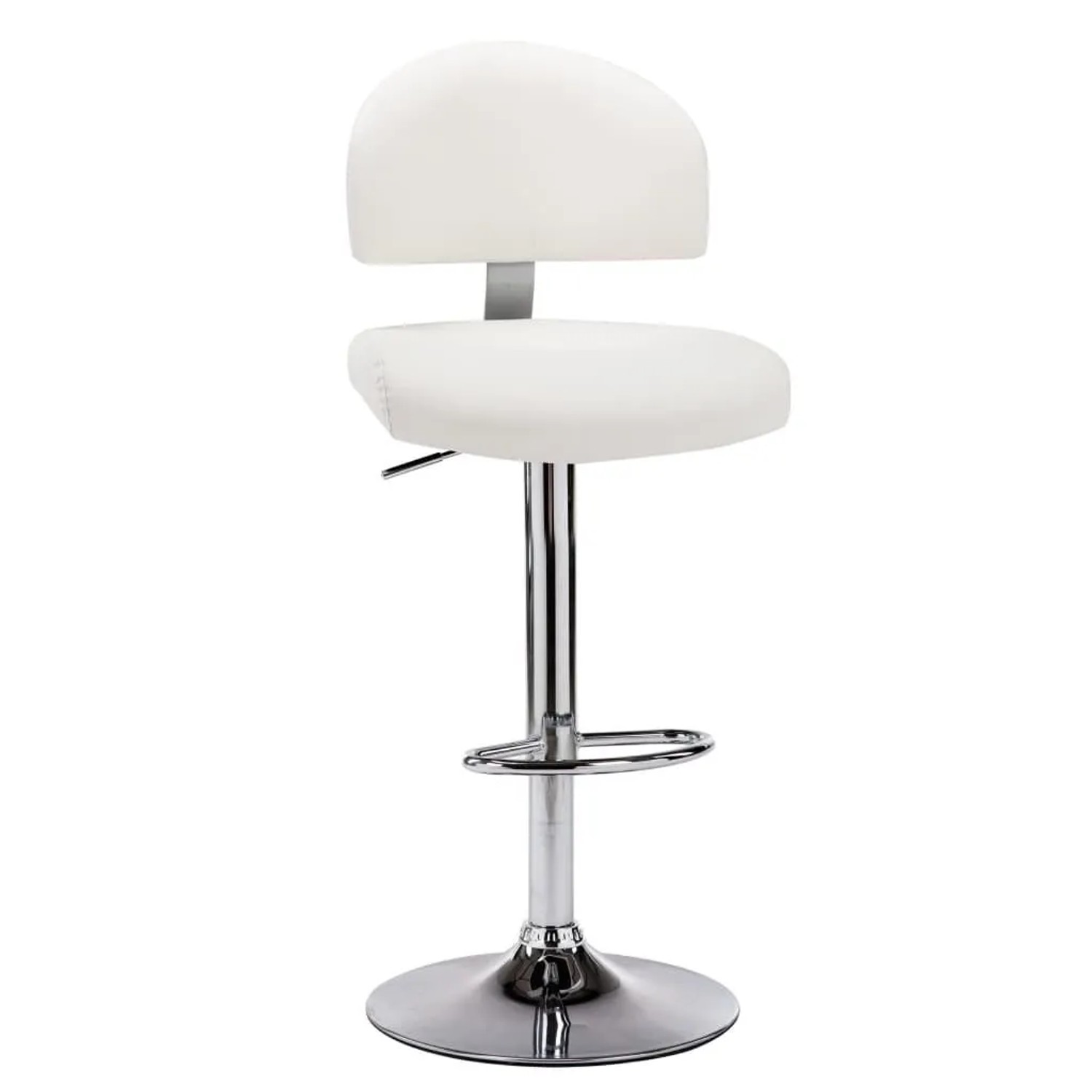 vidaXL Barhocker Weiß Kunstleder 249647
