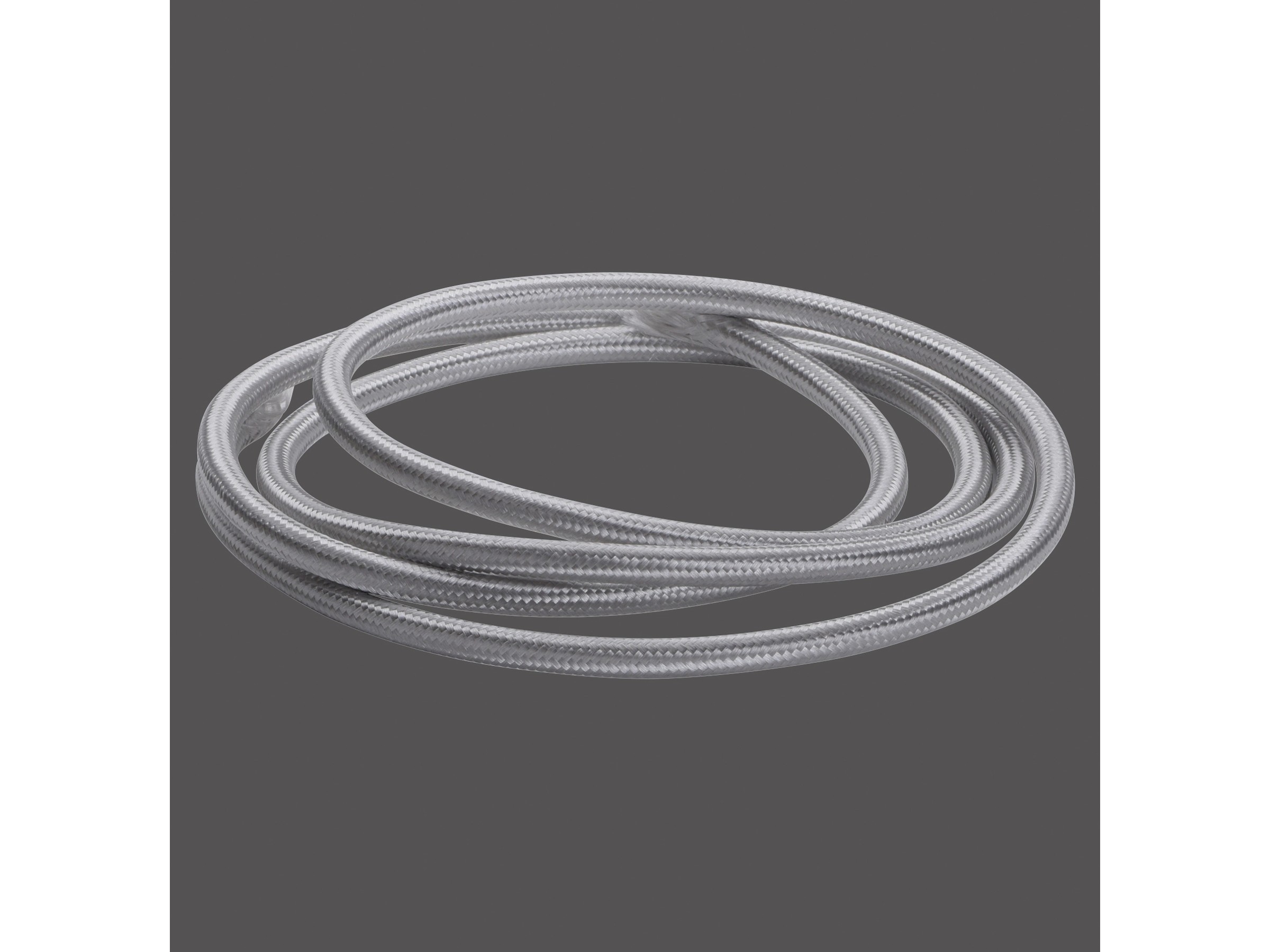 10 Meter 3-adriges Geflochtenes Kabel Antikgrau – 0,75 Mm², Gedreht, Für Lampen & DIY-Beleuchtung