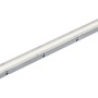 Graue LED Feuchtraumleuchte, 156,5 cm lang, 24 W, ideal für Bad, Keller und Garage.