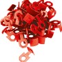 LUX Nivellierhilfe: 400 rote Clips (2 mm) zum Verlegen von Fliesen für gleichmäßige Fugen.