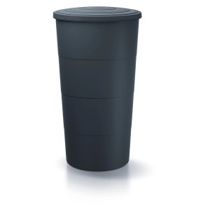 Waterform Regentonne Smooth 200 l Anthrazit