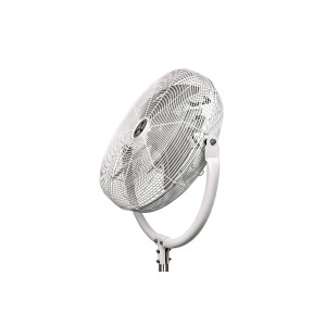 CASAFAN Industrie Standventilator SPEED2PROTECT Safeline IP44, weiß, mit Schutzgitter.