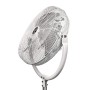 CASAFAN Industrie Standventilator SPEED2PROTECT Safeline IP44, weiß, mit Schutzgitter.
