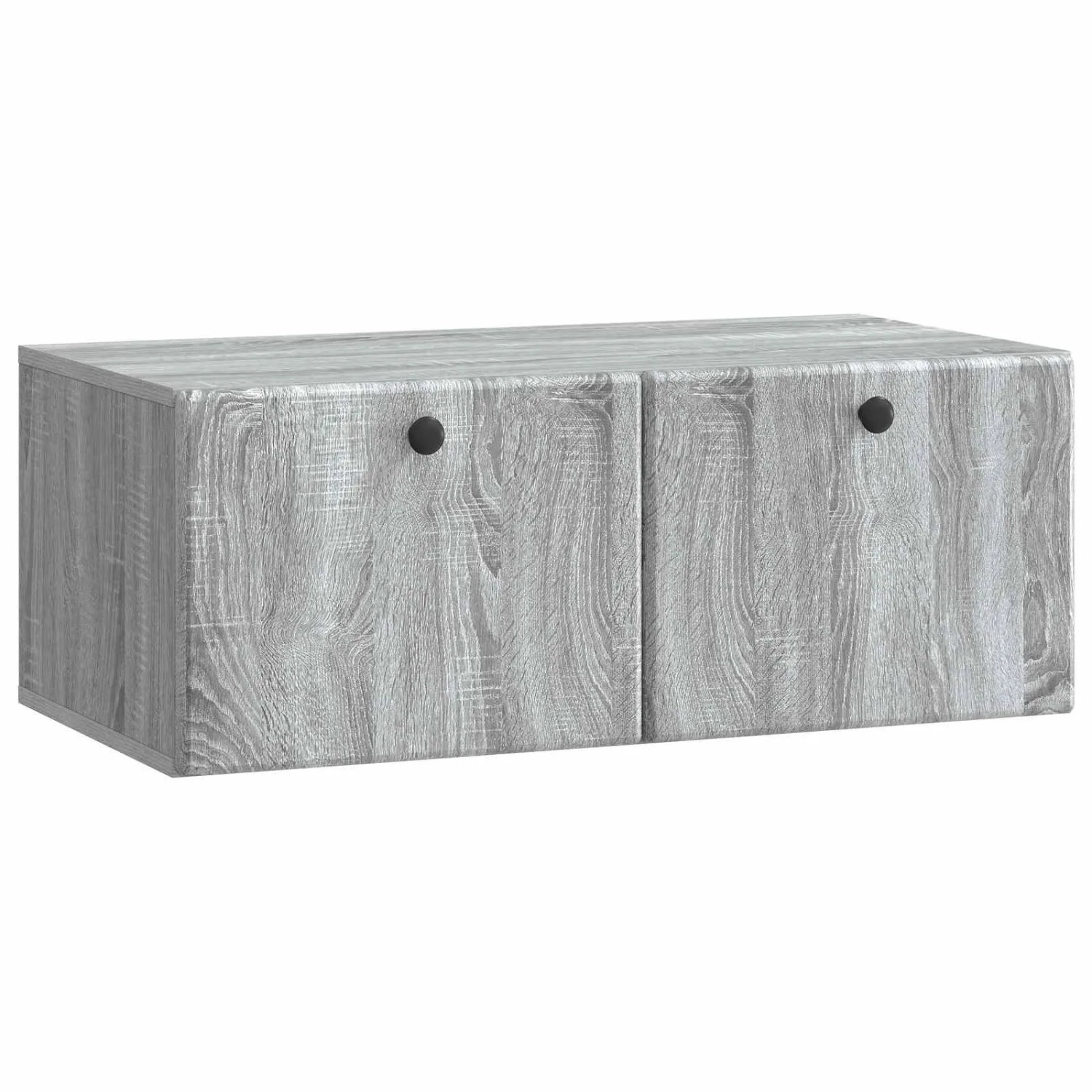 vidaXL Wandmontierter TV-Schrank Graues Sonoma 78,5 x 41 x 30 cm 899201