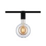 Paulmann URail Spot Ceiling Socket, schwarz, mit E27 Fassung für Schienensysteme.