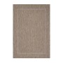 Braunfarbener Ayyildiz Outdoor-Teppich Relax 4311, 120x170 cm, in Sisaloptik für Balkon und Terrasse.
