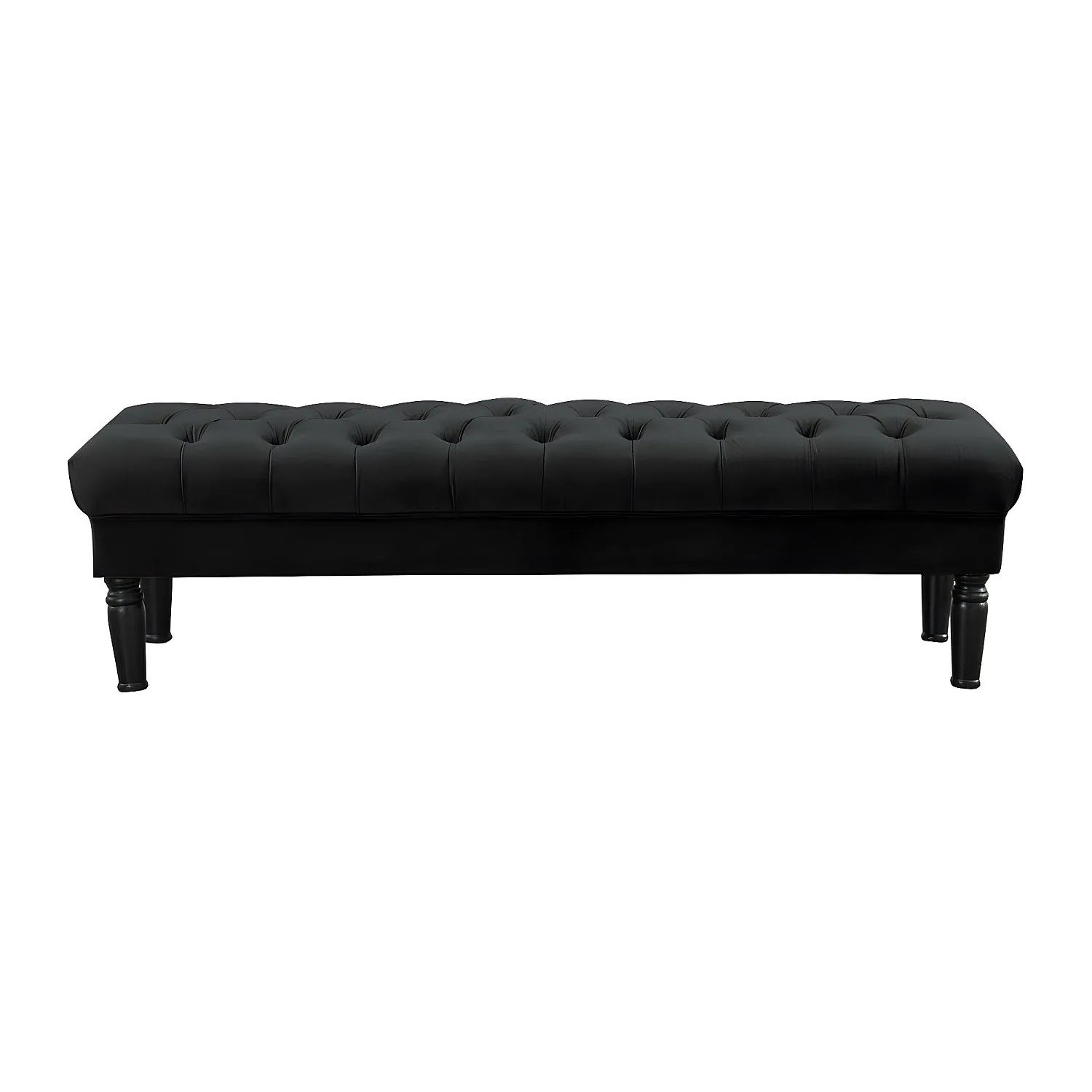 Vente-unique Sitzbank Rinaldo Schwarz 160 cm