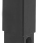 Floraworld Pfostenverlängerung, anthrazit, 20 cm, für Zaunbau & Sichtschutz.
