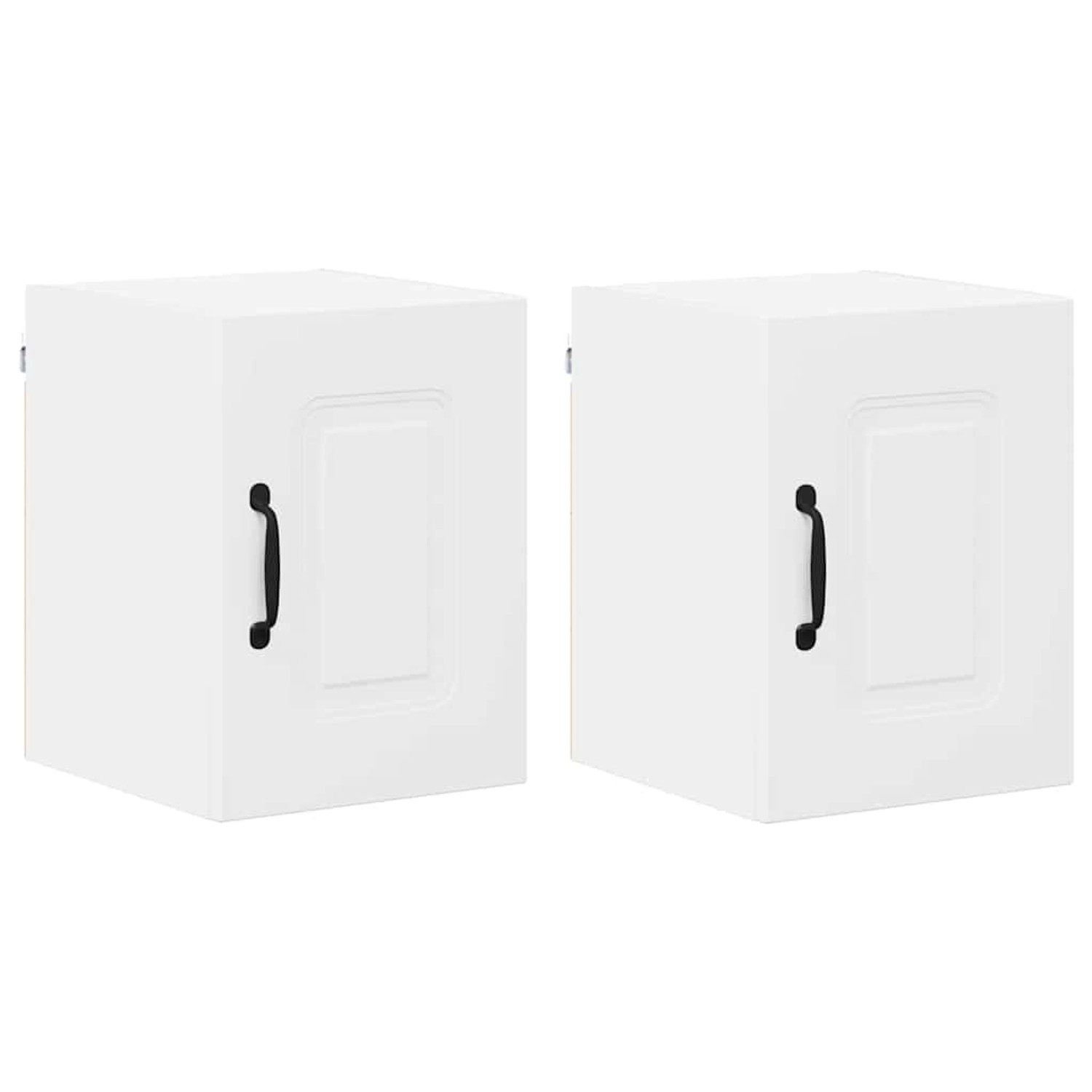 vidaXL Küchenwandschrank 2 Stk Weiß 30 x 31 x 40 cm Holzwerkstoff 884495 günstig online kaufen