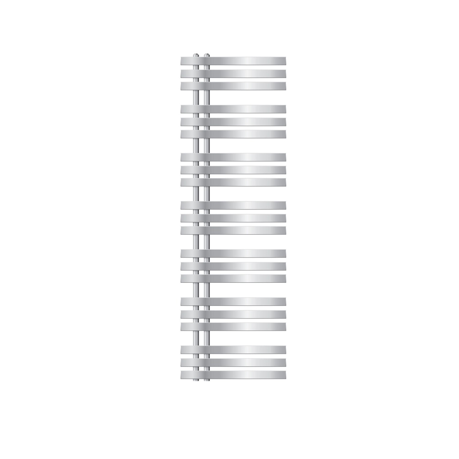 LuxeBath Badheizkörper Iron EM Design 500x1600 mm Chrom Handtuchwärmer