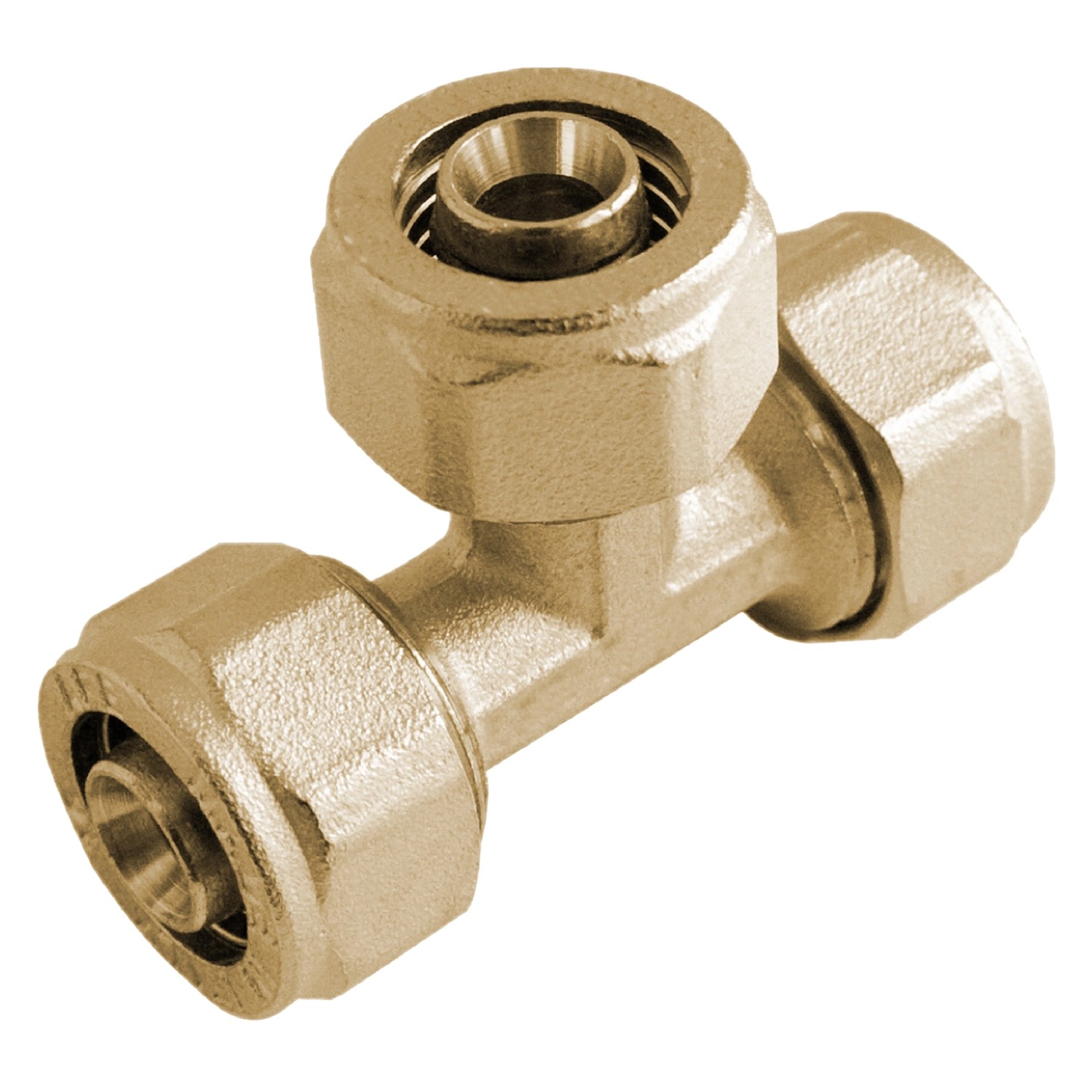 Kirchhoff Reduzier-T-Stück 20 mm x 20 mm x 16 mm Klemmfitting für MSVR Blank