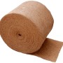 Rolle Kokosfaser Matte, Unkrautvlies für Teich, Hochbeet, Natur, 25x0,5m