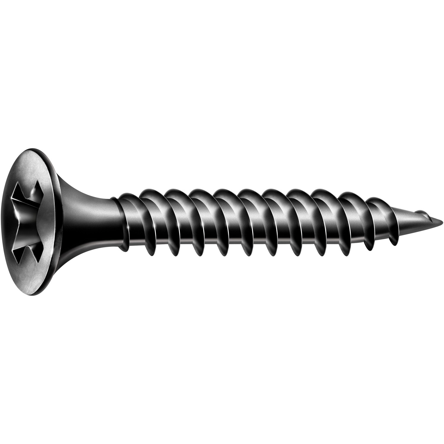 Gix A Trompetenkopfschraube Schwarz phosphatiert 3,9 mm x 25 mm 600 Stück