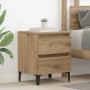 vidaXL Nachttisch Artisan-Eiche 40 x 35 x 50 cm Holzwerkstoff 871920_2