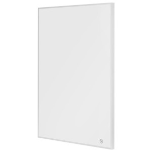 Weißes Heizpaneel Infrae Smart & Easy 500W mit Thermostat für elektrische Heizgeräte.