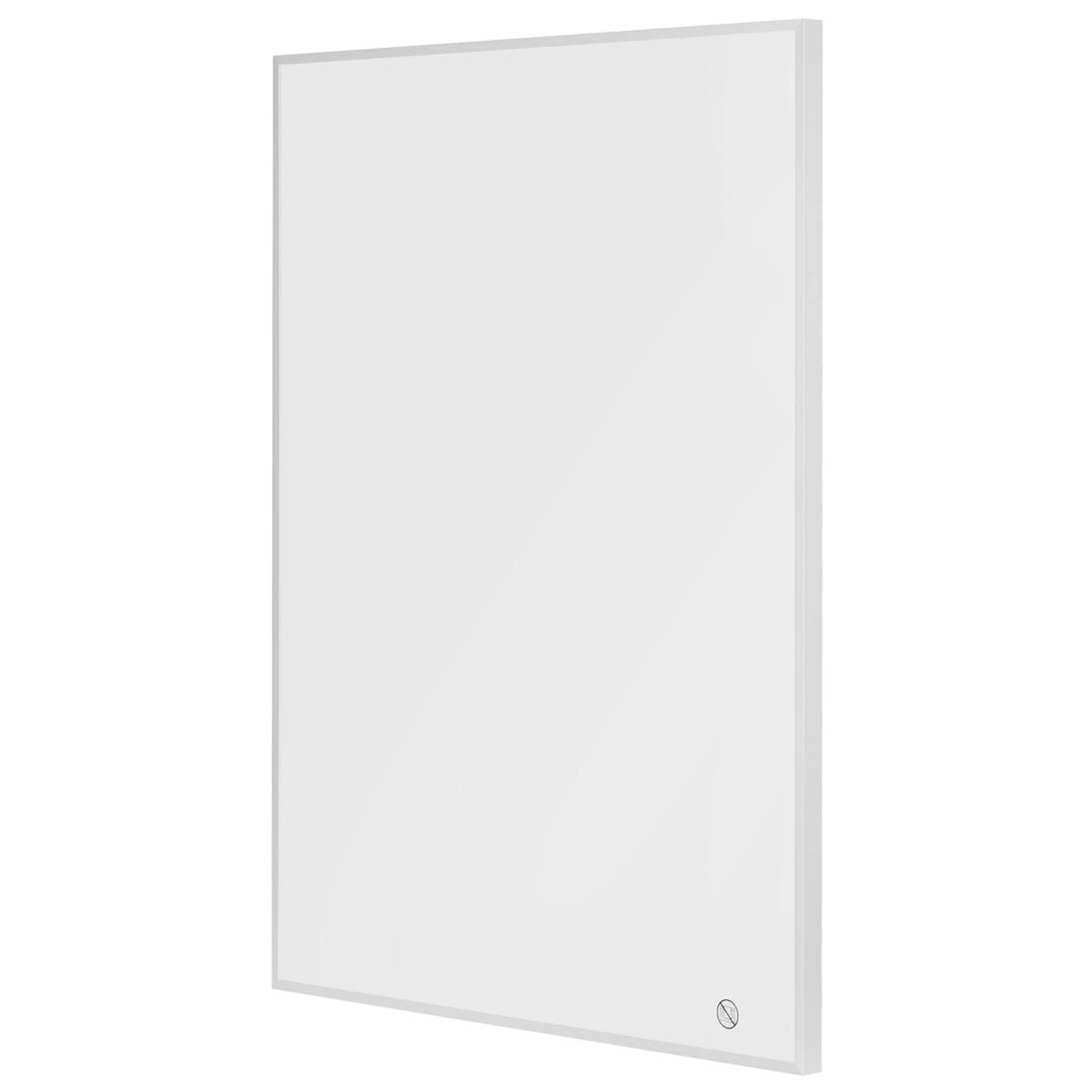 Weißes Heizpaneel Infrae Smart & Easy 500W mit Thermostat für elektrische Heizgeräte.