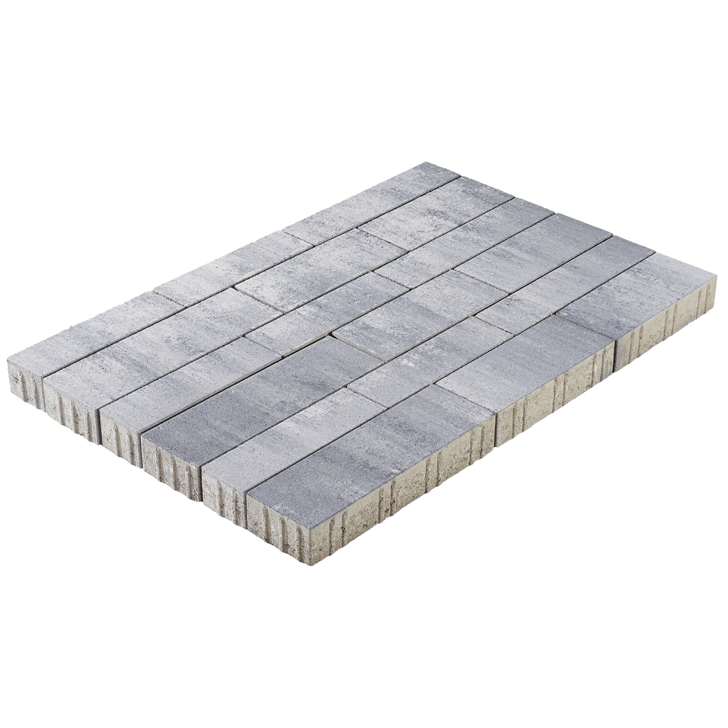 EHL Pflaster Tala Kombilangformat Weiß-Anthrazit