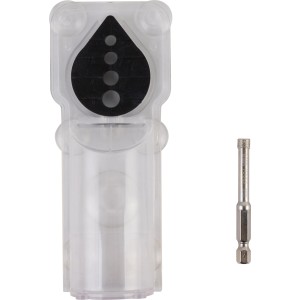 LUX-TOOLS Diamantbohrer 6 mm mit Führung für Fliesen, Marmor und Glas.