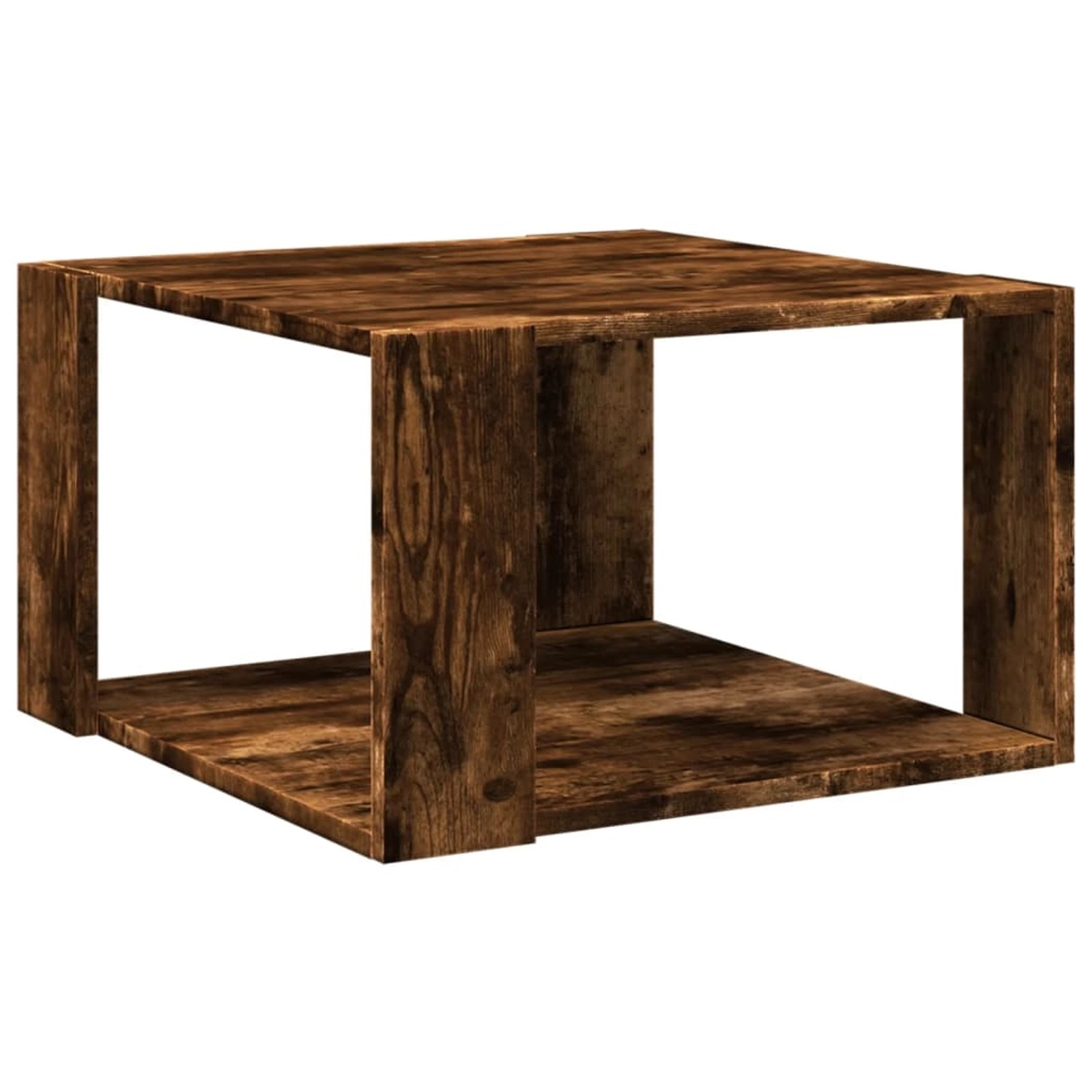 vidaXL Couchtisch Räuchereiche 51,5x51,5x30 cm Holzwerkstoff 848140 günstig online kaufen