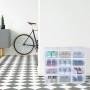 Relaxdays 12er Pack Schuhboxen Kunststoff Transparent Weiß Stapelbar 14,5 cm x 23 cm x 33,5 cm_2