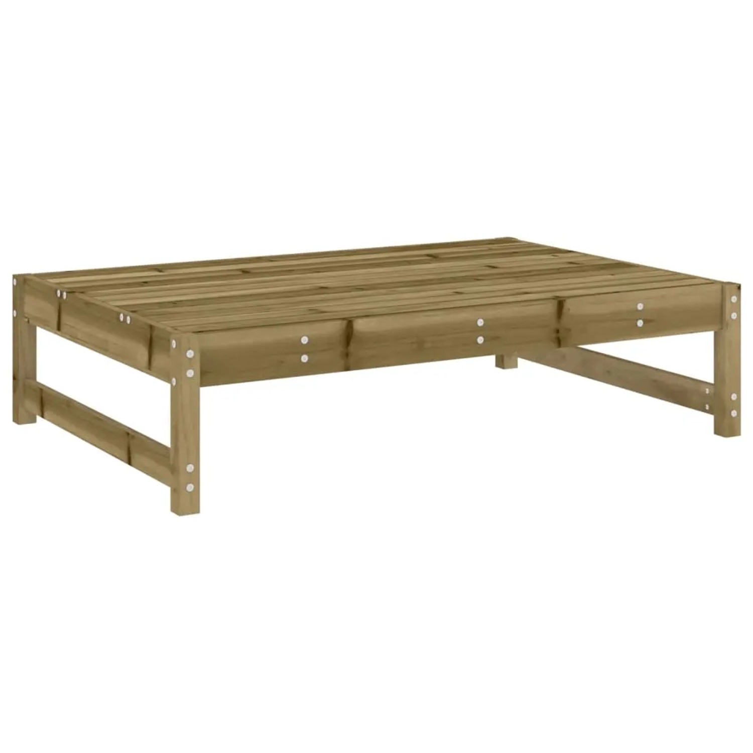vidaXL Garten-Lounge-Set, 6-teilig, imprägniertes Kiefernholz. Gartenmöbel für Terrasse und Balkon.