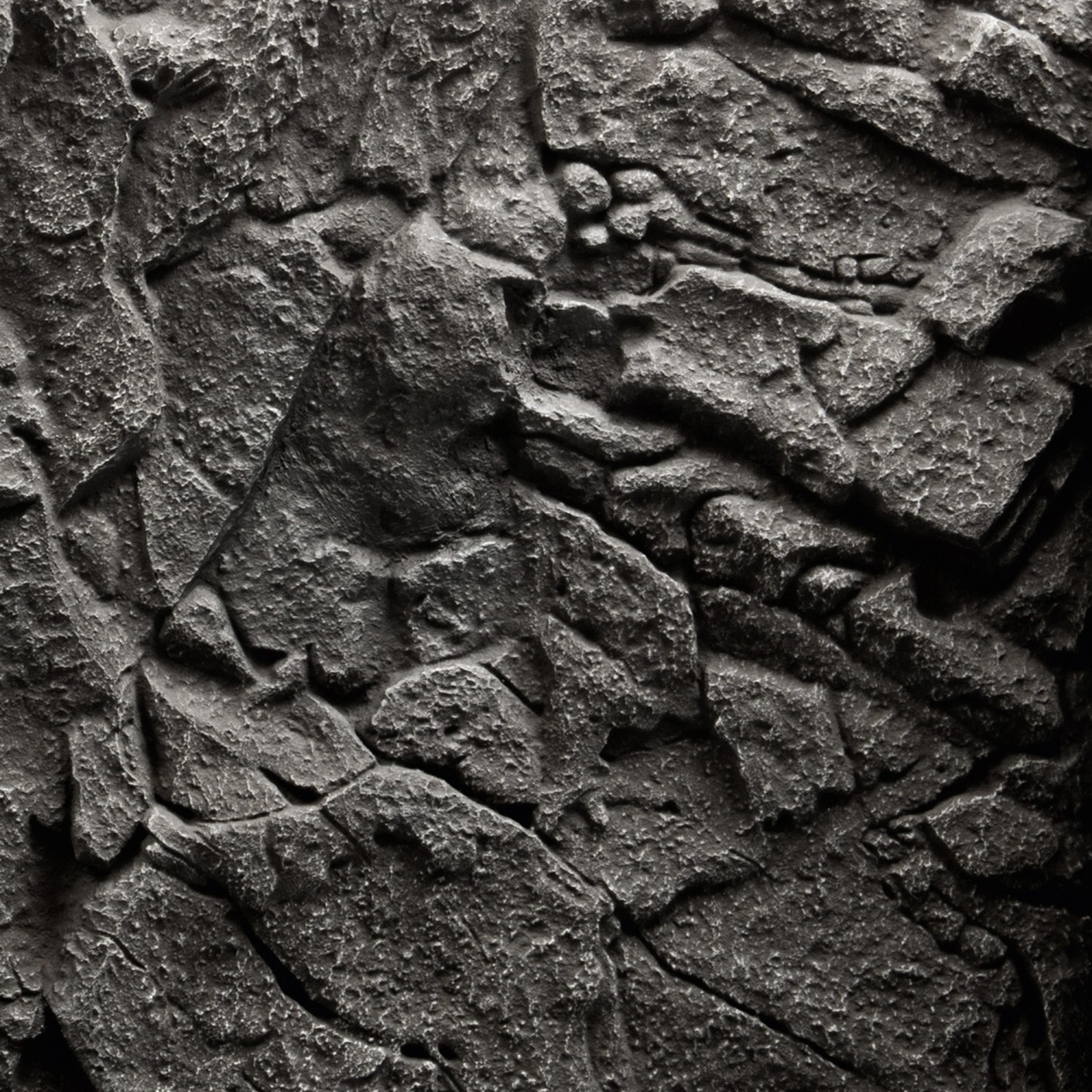 Juwel Aquarium-Rückwand Stone Granite Schwarz 60 cm x 55 cm