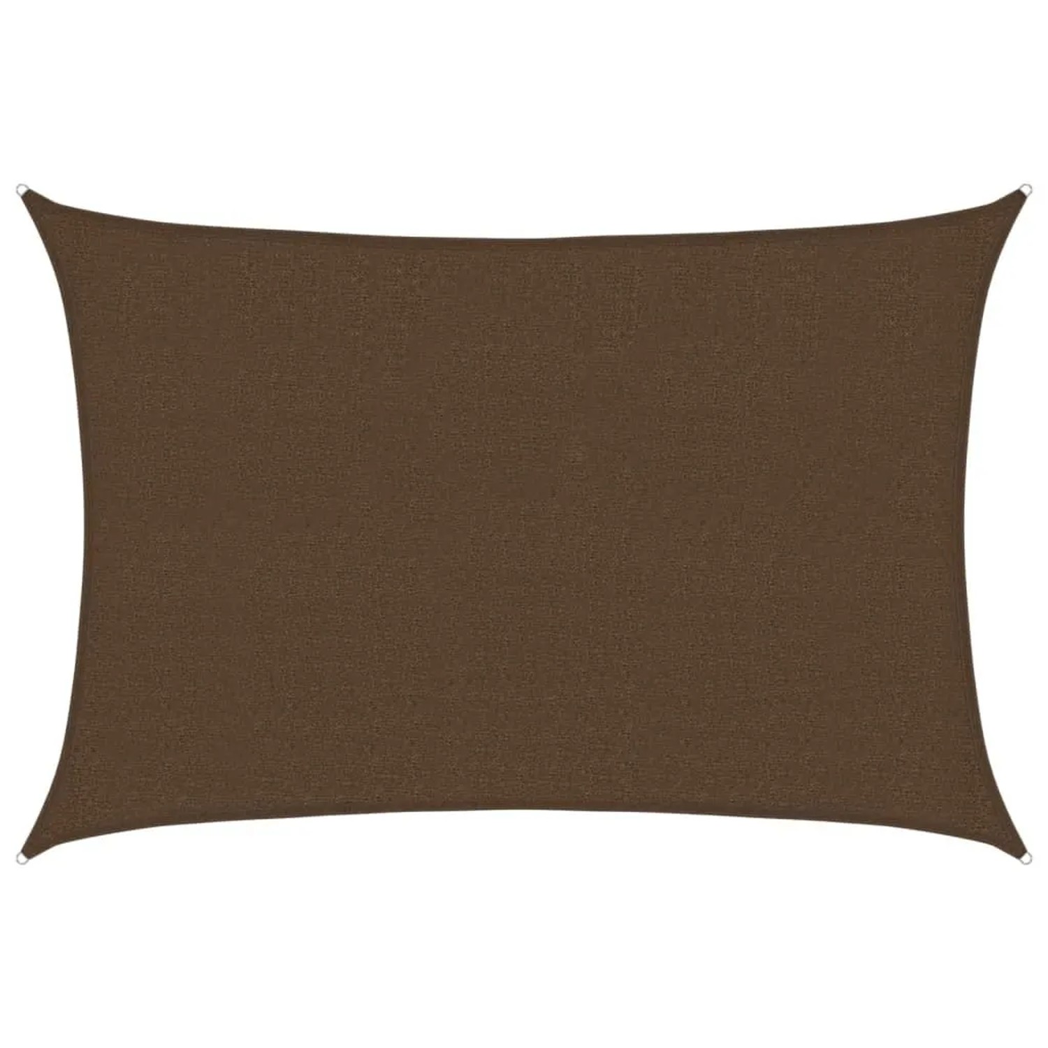 Furnicato Sonnensegel 160 G m² Braun 25x4 M Hdpe