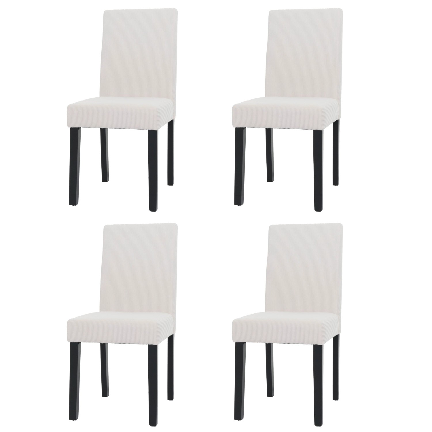 CHEFGASTRO Esszimmerstuhl 4er-Set Klassisch & Zeitlos 90x42x50cm Sitzhöhe 4 günstig online kaufen