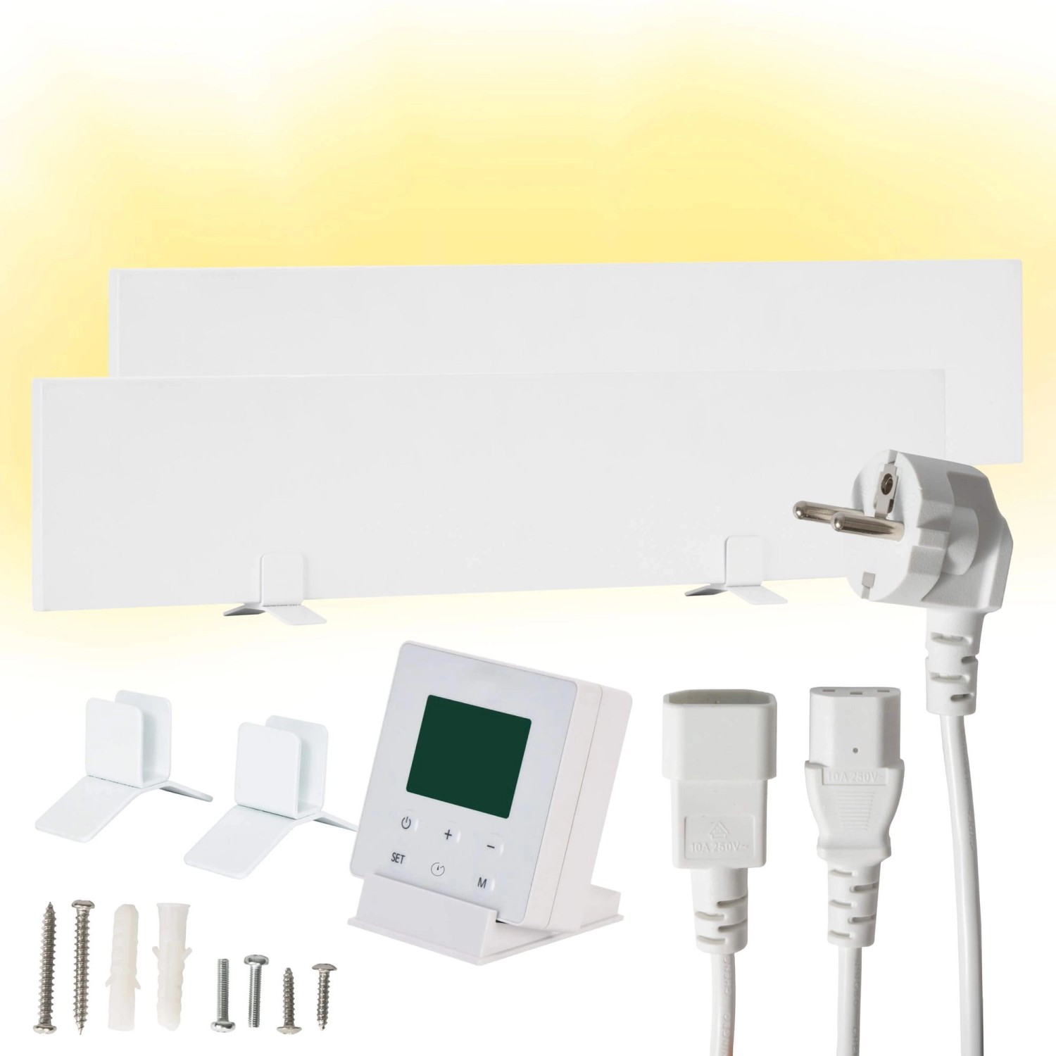 Dalsys Anti-Schimmel-Heizung 60W 12 x 60 x 1,3cm mit Smart Timer 2 Panele günstig online kaufen