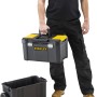 Stanley Rollende Werkstatt Essential: Werkzeugkoffer, Trage und Box als 3in1-Lösung.