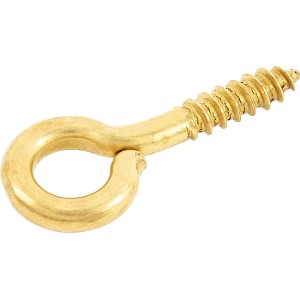 Ringschraube Messing Ø 3,0 x 20 mm 6 Stück