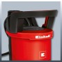Einhell GE-DP 3925 ECO Schmutzwasserpumpe, rote Elektro-Pumpe mit Tragegriff.