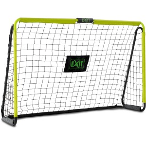 EXIT Tempo Fußballtor, 180x120cm, Stahl, grün/schwarz. Robustes Tor für Garten oder Bolzplatz.