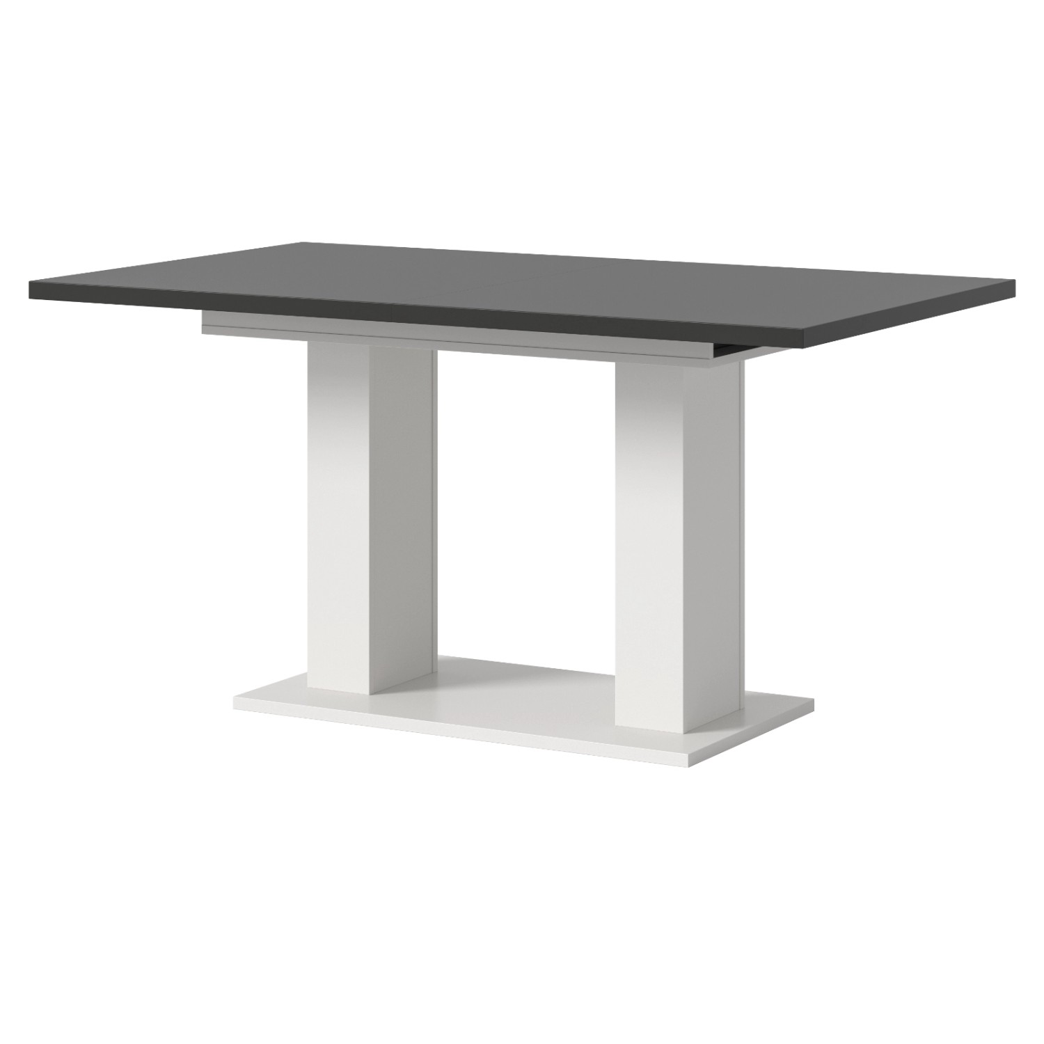 Inn.Furn Esstisch Ausziehbar 150 - 190 cm in Grau und Weiß Home-X günstig online kaufen