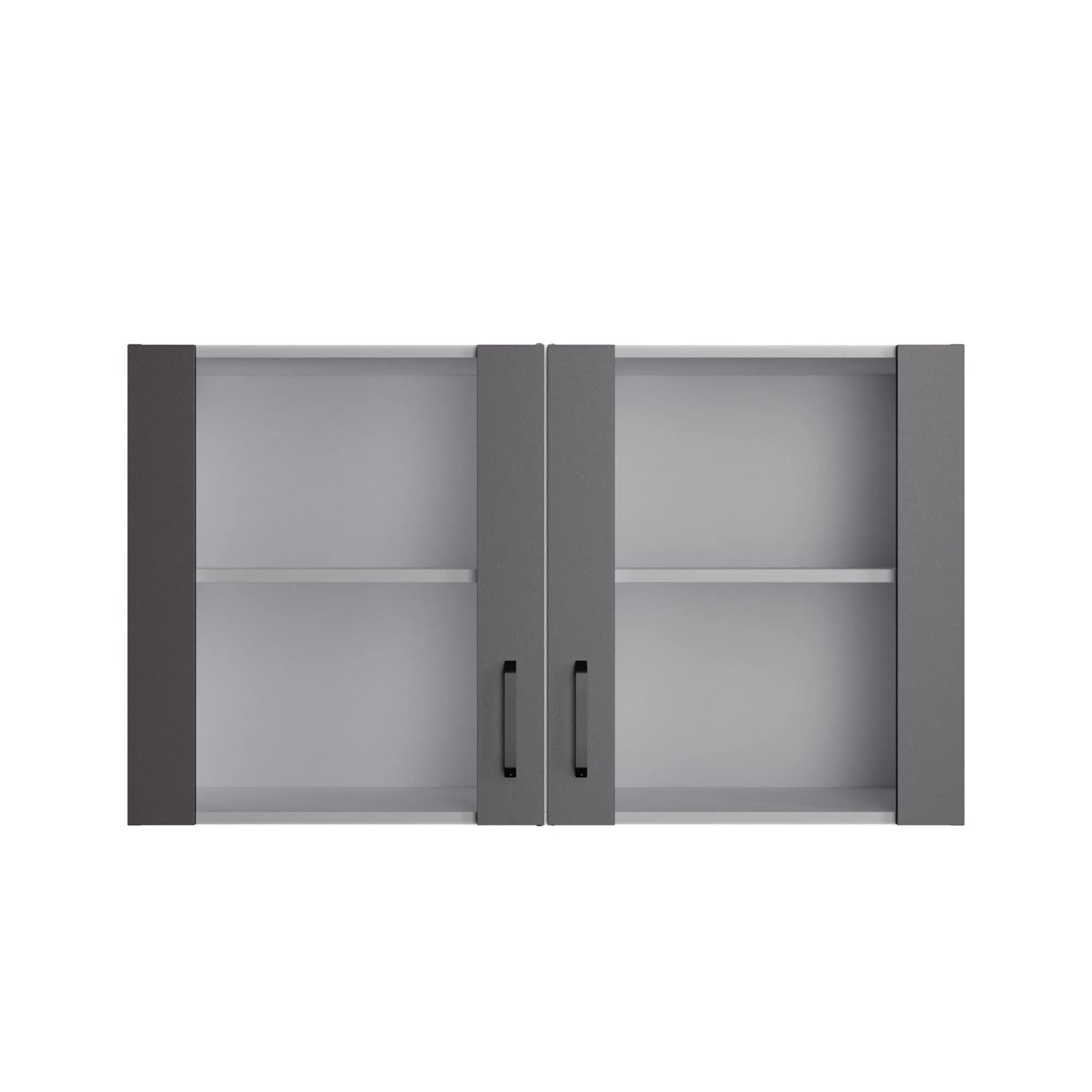 OPTIFIT Küchen-Hängeschrank Kiel420 100 x 57,6 x 34,6 cm Anthrazit Matt