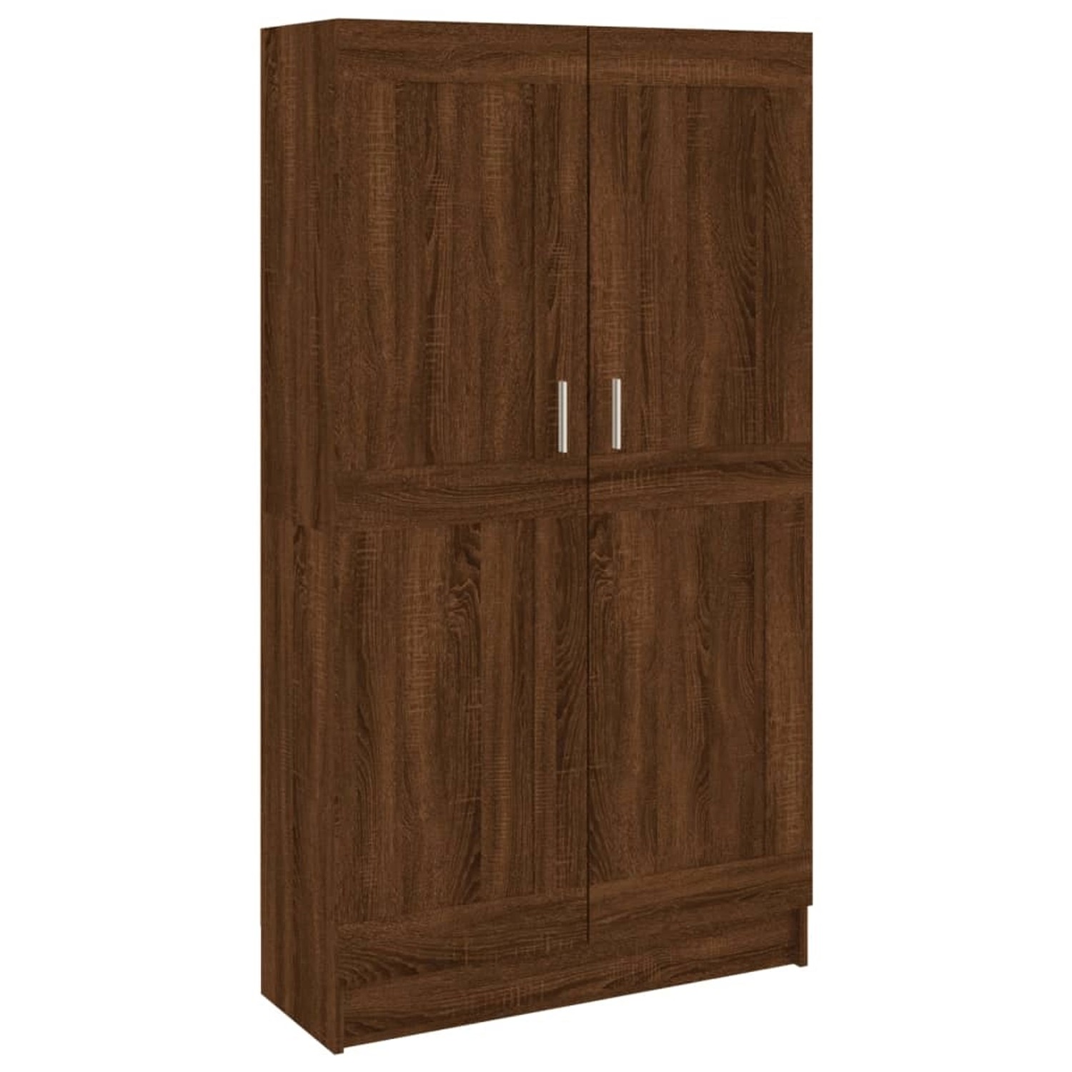 vidaXL Kleiderschrank Kleiderschrank Braun Eichen-Optik 82,5x30,5x150 cm Sp günstig online kaufen