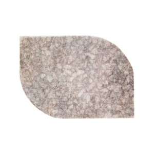 Schöner Wohnen Fußmatte Malibu Terrazzo, 50x70 cm, hellgrau, Muster
