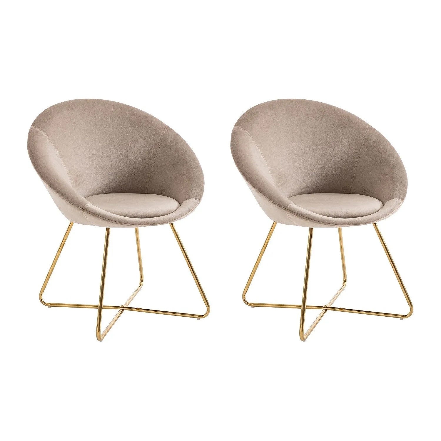 Vente-unique Stuhl Burban Beige 70 cm