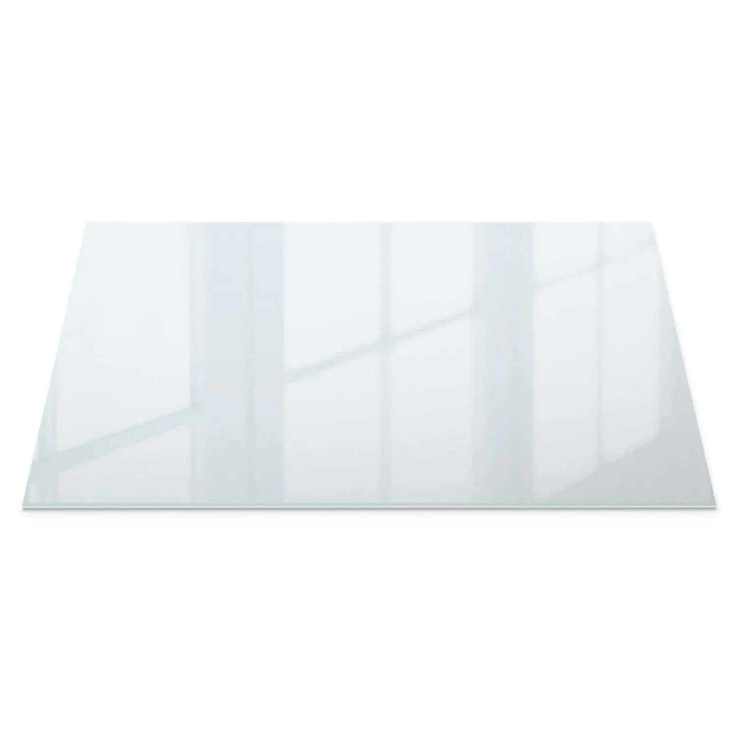 Wallfluent Tischplatte Wetterfest 100x60 cm Glasplatte Mit Milchglasfolie Für Terrasse