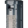 Tectake Luftkühler Alaska, anthrazitfarben, mit Lüftungsgitter und Wassertank.